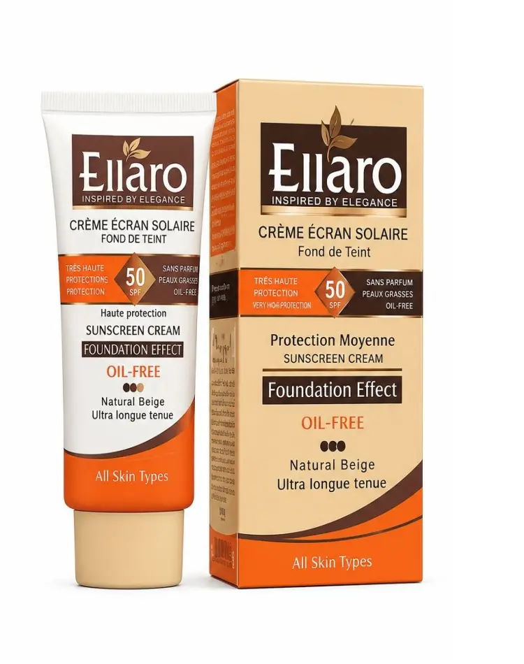 ضد آفتاب رنگی الارو با SPF30 مناسب انواع پوست