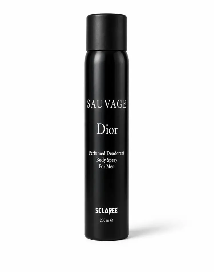 اسپری بدن مردانه اسکلاره مدل Sauvage Dior حجم 200 میل