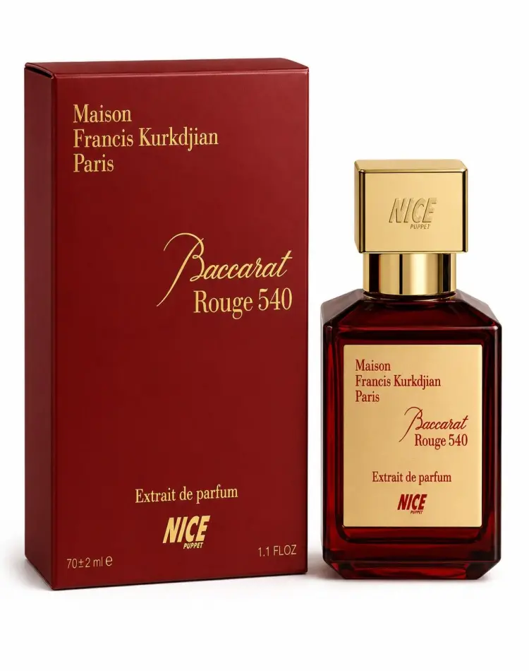ادوپرفیوم زنانه نایس پاپت مدل  Baccarat Rouge 540 حجم 30 میل