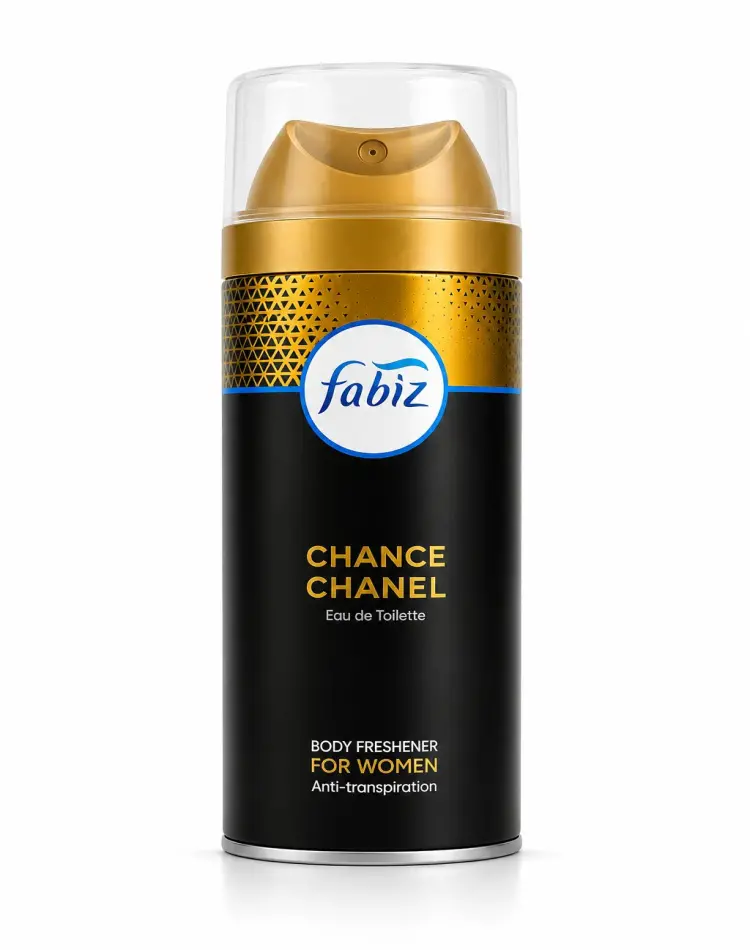 اسپری بدن زنانه فابیز مدل Chance Chanel حجم ۲۰۰ میلی‌لیتر