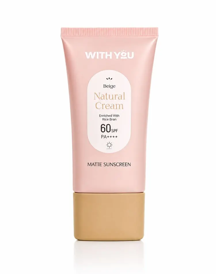 کرم ضد آفتاب رنگی بژ طبیعی ویت یو SPF 60