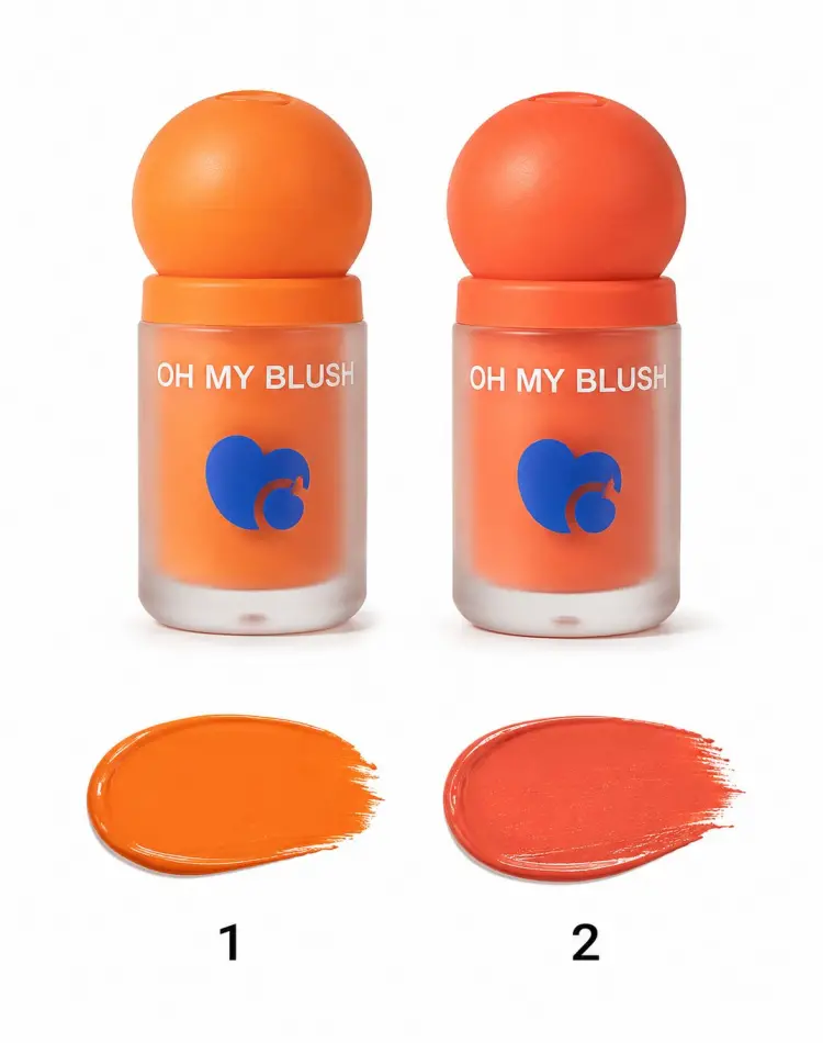 رژگونه مایع پددار OLIBOLLA مدل OH MY BLUSH